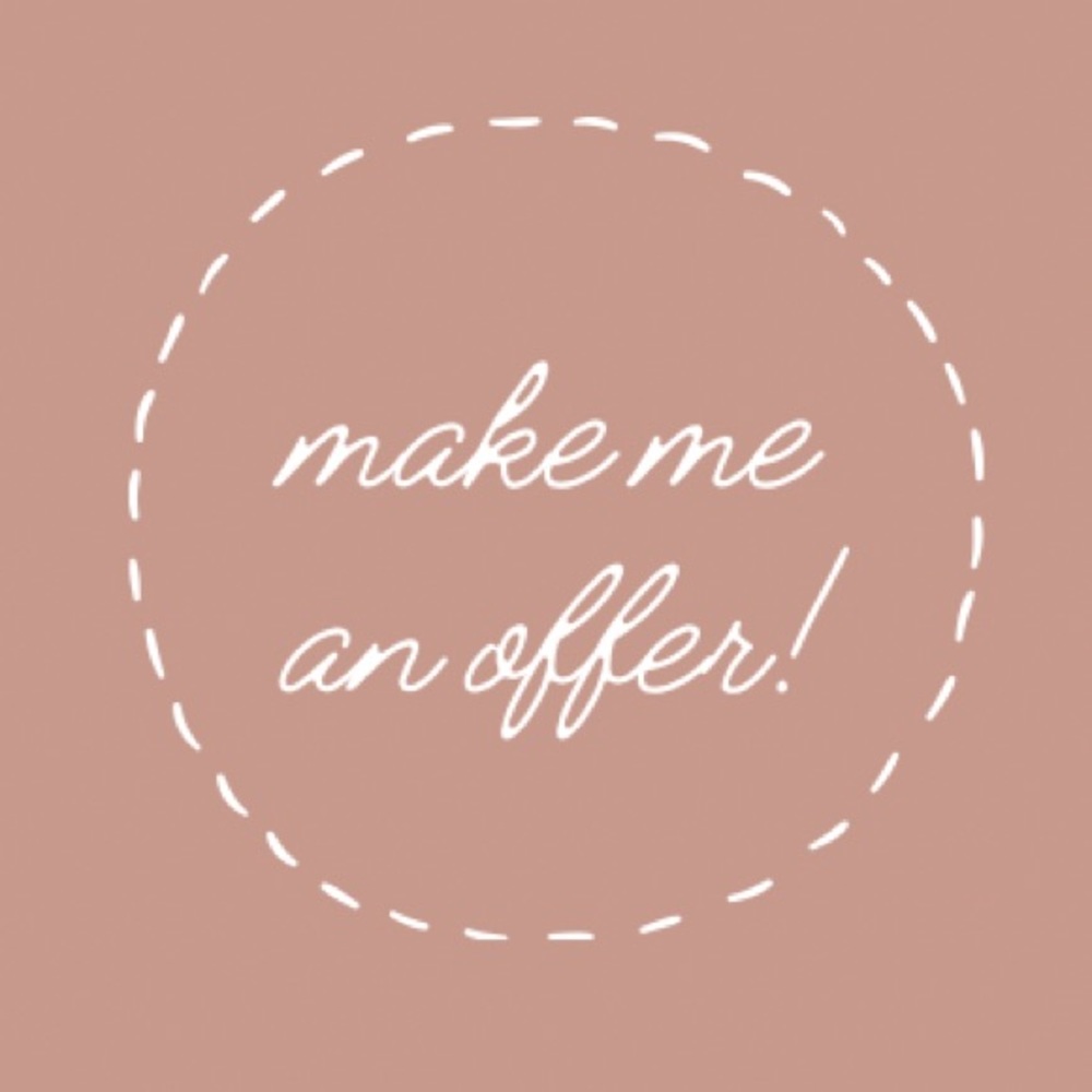 Open to offers and negotiations 🌀